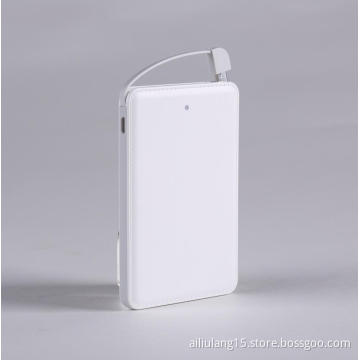 Over-charging protection leather power bank